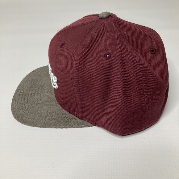 Starter Primitive Skate Snapback Hat Brown Snake Brim Dark Red, One Size Adj. - Picture 4 of 9